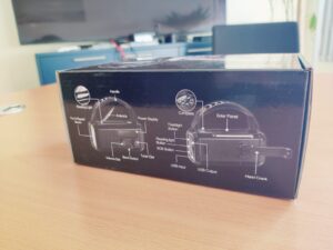 Fuqiduo XSY330 Kurbelradio Verpackung seitlich