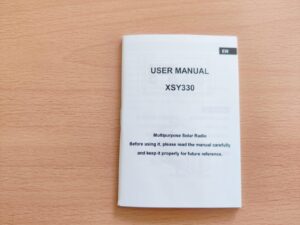 Fuqiduo XSY330 Kurbelradio Bedienungsanleitung