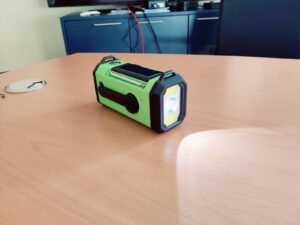 Fuqiduo XSY330 Kurbelradio Taschenlampe Fernlicht