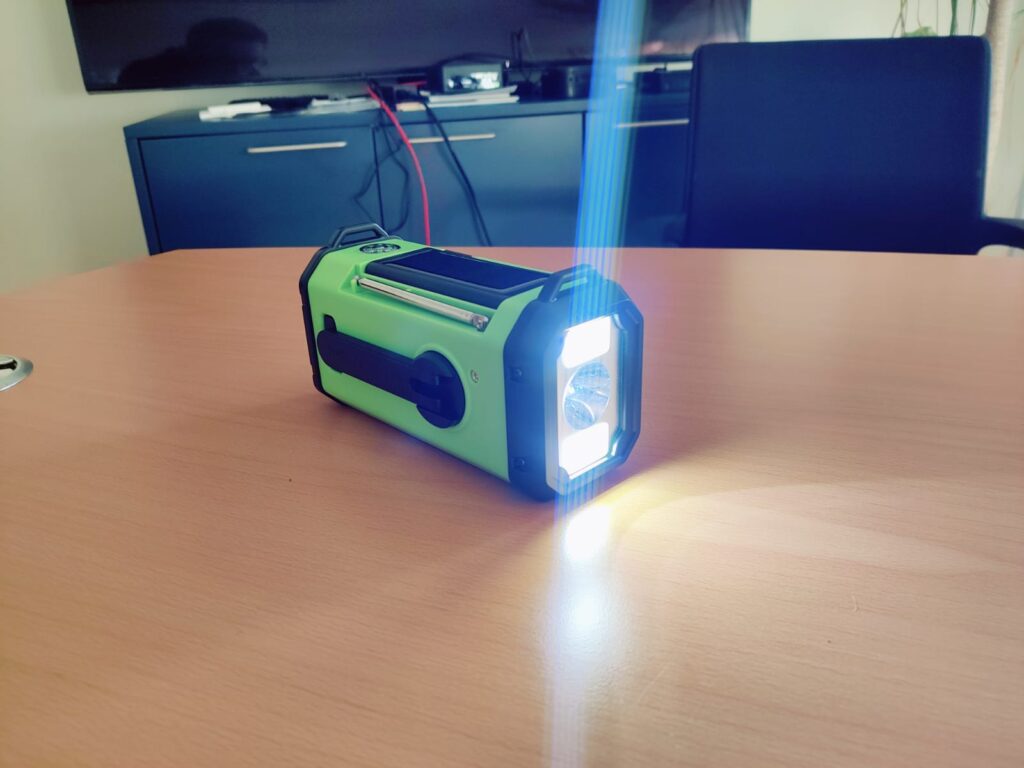 Fuqiduo XSY330 Kurbelradio Taschenlampe Mischlicht