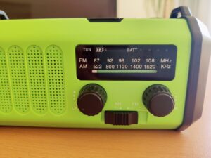 Fuqiduo XSY330 Kurbelradio Bedienpanel