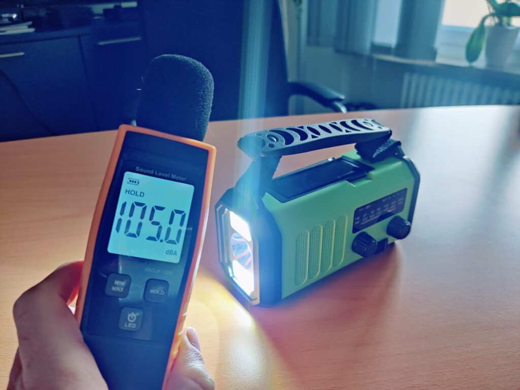 Fuqiduo XSY330 Kurbelradio Lautstärke SOS-Alarm