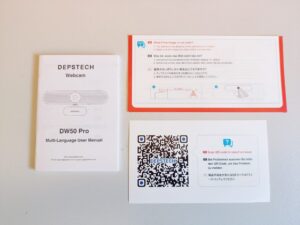 DEPSTECH DW50 Pro Webcam Anleitungen