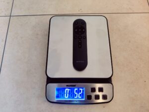 DEPSTECH DW50 Pro Webcam Fernbedienung mit Batterien Gewicht