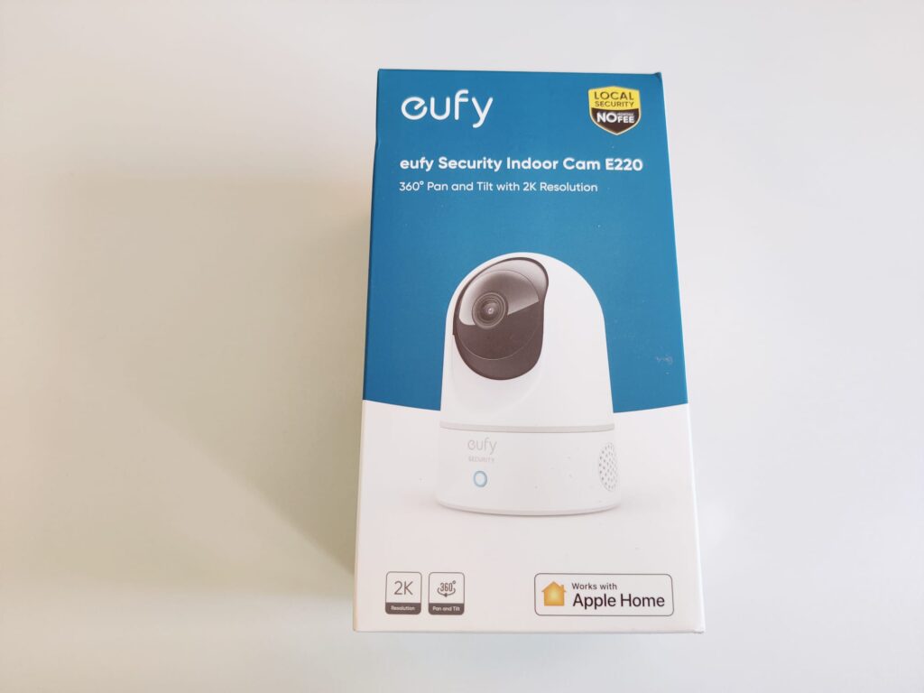 eufy E220 Überwachungskamera Verpackung