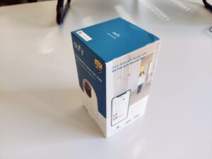 eufy E220 Überwachungskamera Verpackung seitlich