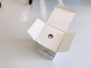 eufy E220 Überwachungskamera Verpackung von oben