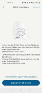 eufy E220 Überwachungskamera App Setup