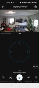 eufy E220 Überwachungskamera Live-Bild tagsüber