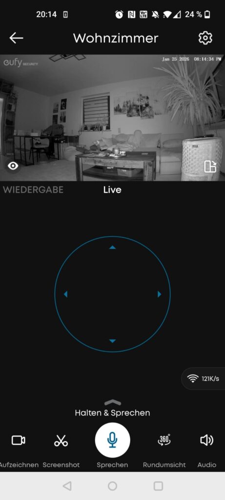 eufy E220 Überwachungskamera Nachtsicht