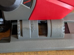 Winkel der Einhell TE-JS 1880 Li – Solo Stichsäge