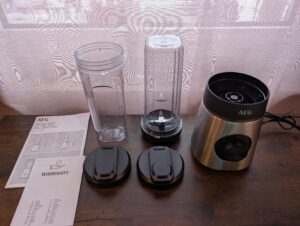 AEG SB4-1-4ST Smoothie-Maker Lieferumfang