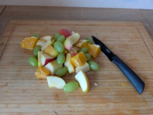 AEG SB4-1-4ST Smoothie-Maker Zutaten für Obstsmoothie