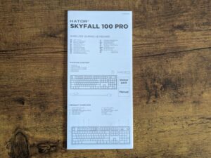 Anleitung der HATOR Skyfall 100 Pro Wireless Gaming-Tastatur
