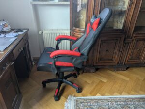 Bagazzia Racingreat Gaming-Stuhl maximaler Winkel