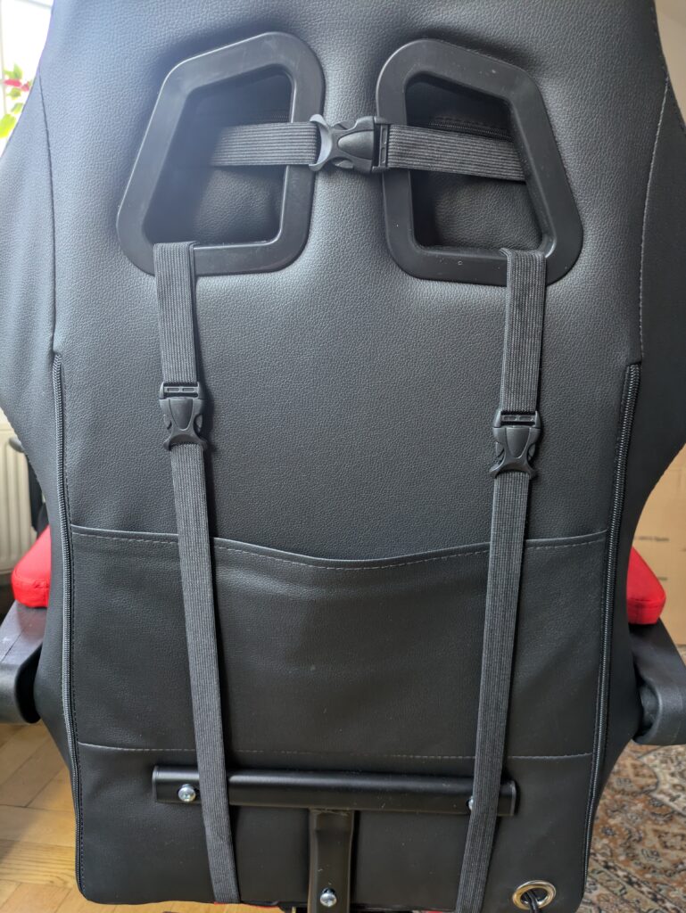 Bagazzia Racingreat Gaming-Stuhl von hinten