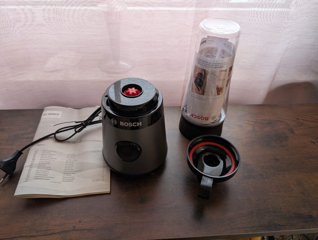 Bosch VitaPower Serie 2 Smoothie Maker Lieferumfang