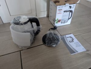 EMERIO WK-119988.7 Wasserkocher Ausgepackt