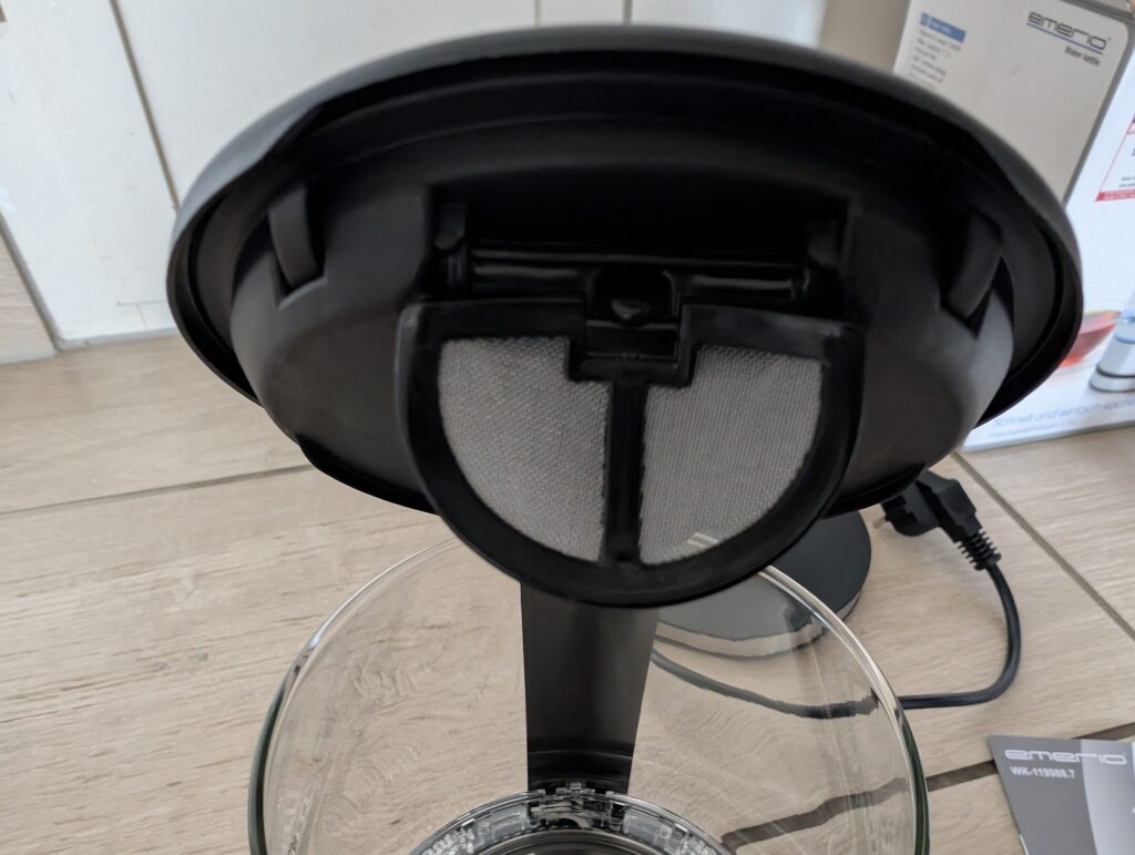 EMERIO WK-119988.7 Wasserkocher Kalkfilter
