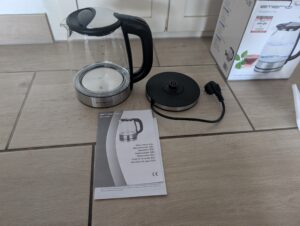 EMERIO WK-119988.7 Wasserkocher Lieferumfang