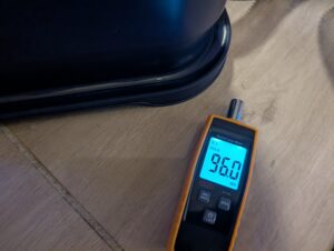 Eureka NEY100 Waschsauger Betriebslautstärke