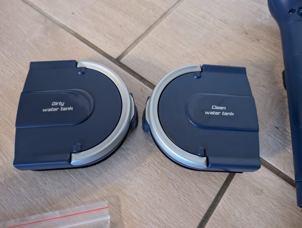 Eureka NEY100 Waschsauger beschriftete Deckel