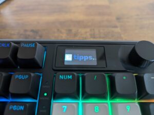 HATOR Skyfall 100 Pro Wireless Gaming-Tastatur Display v1