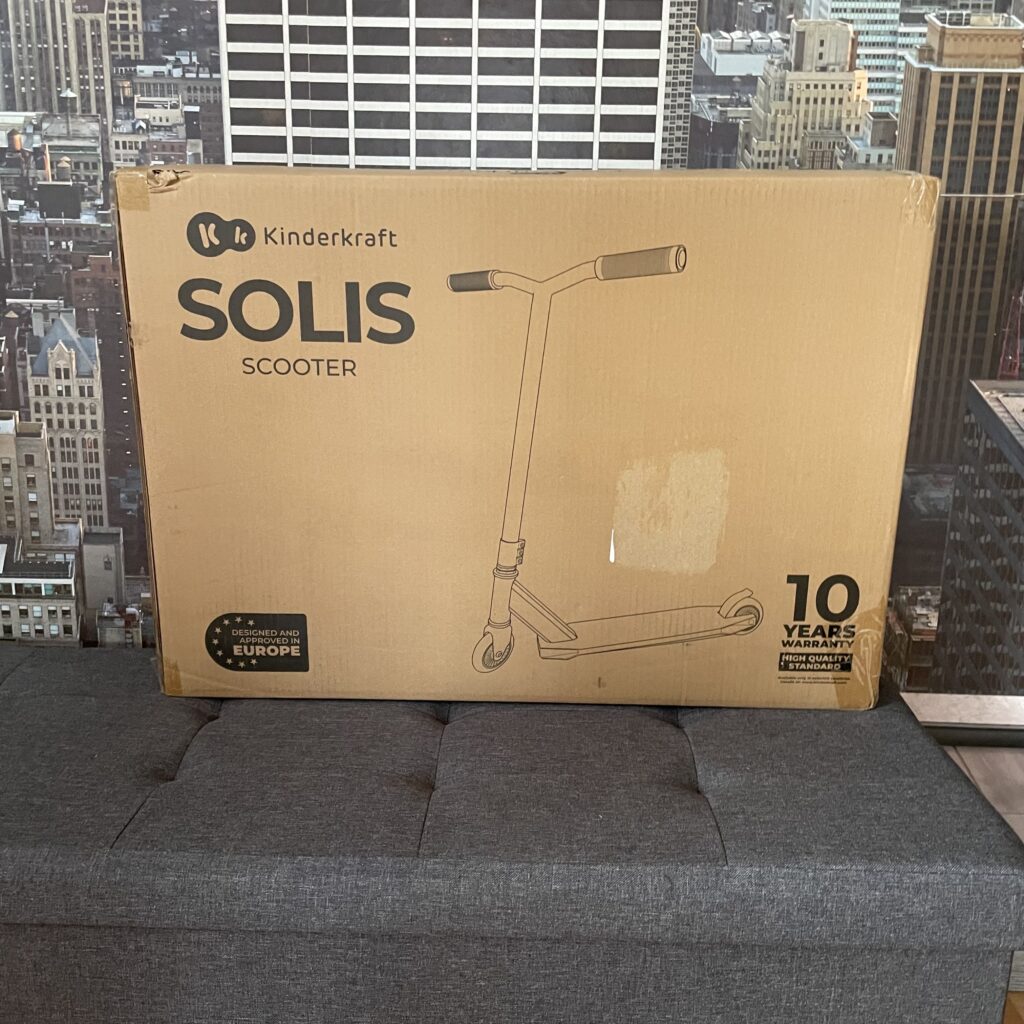 Kinderkraft SOLIS Stunt-Scooter Verpackung