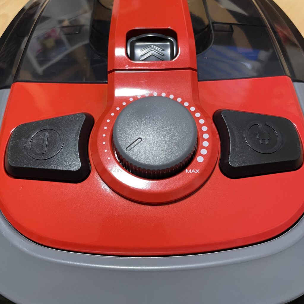 LEHMANN Typhoon Staubsauger Bedienelemente