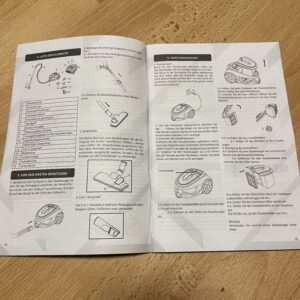 LEHMANN Typhoon Staubsauger Bedienungsanleitung