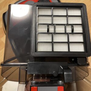 LEHMANN Typhoon Staubsauger Filter eingebaut