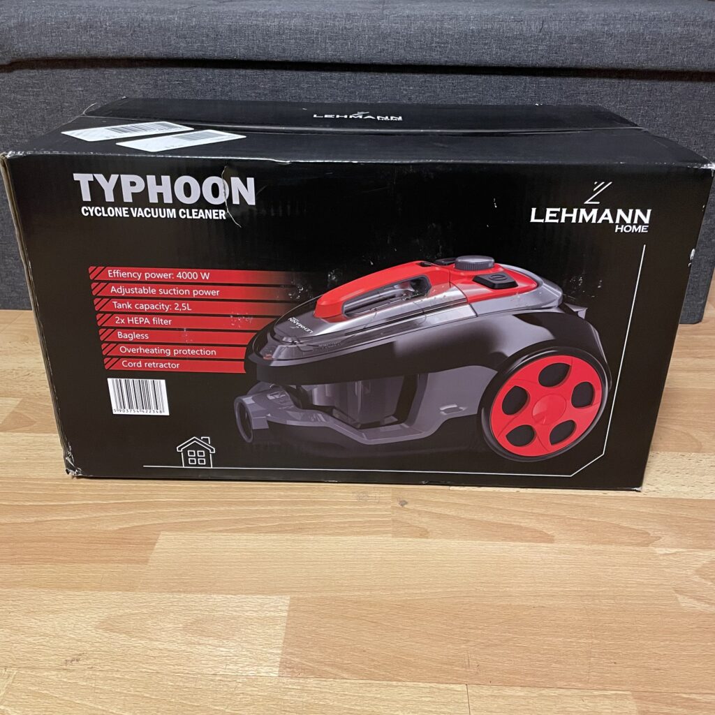LEHMANN Typhoon Staubsauger Lieferung