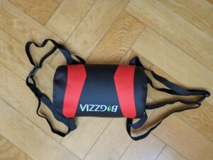 Lordosekissen des Bagazzia Racingreat Gaming-Stuhl von vorne