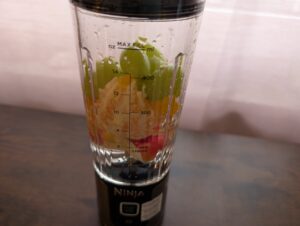 Ninja Blast Smoothie Maker Obstsmoothie kleinere Menge
