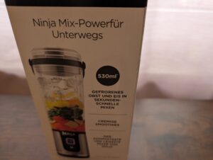 Ninja Blast Smoothie Maker Verpackung Detail
