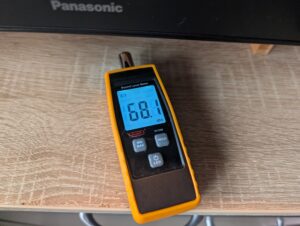 Panasonic NF-BC1000 Flex Heißluftfritteuse Betriebslautstärke