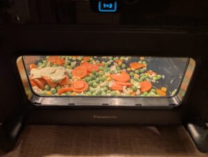 Panasonic NF-BC1000 Flex Heißluftfritteuse Gemüse garen