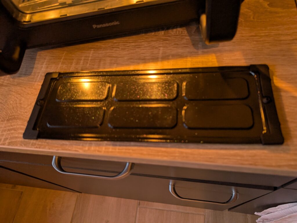 Panasonic NF-BC1000 Flex Heißluftfritteuse Trennsteg