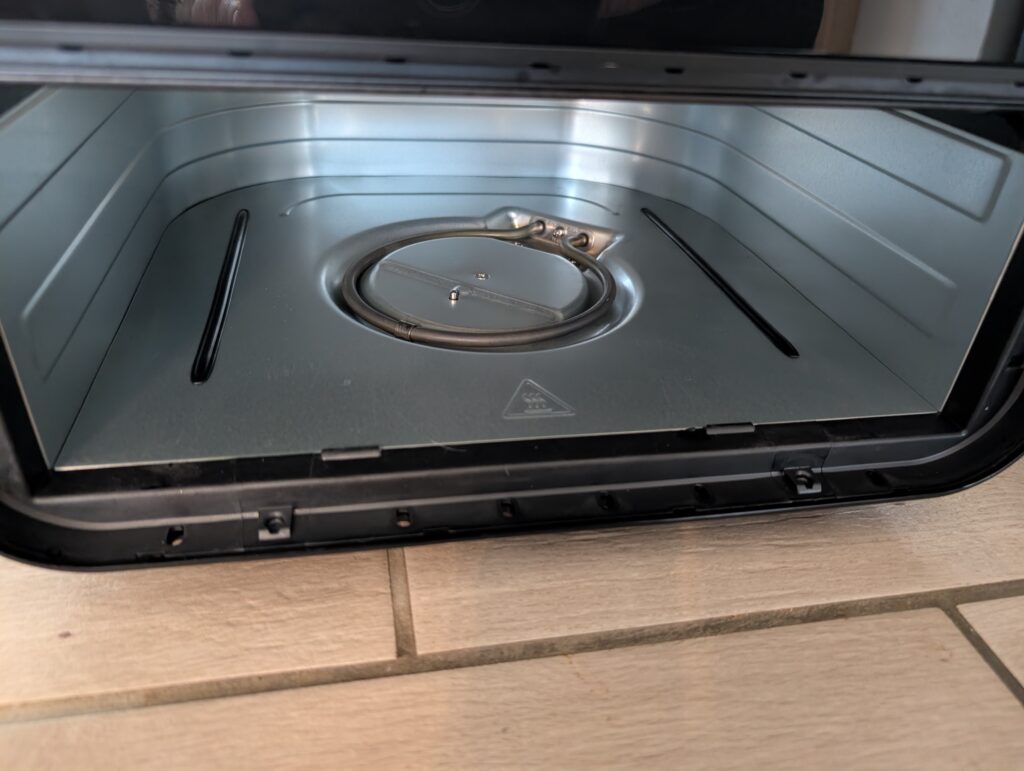 Panasonic NF-BC1000 Flex Heißluftfritteuse innenraum ohne Schublade