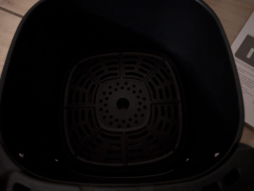 Panasonic NF-CC600AXE Heißluftfritteuse Garkorb mit Backblech