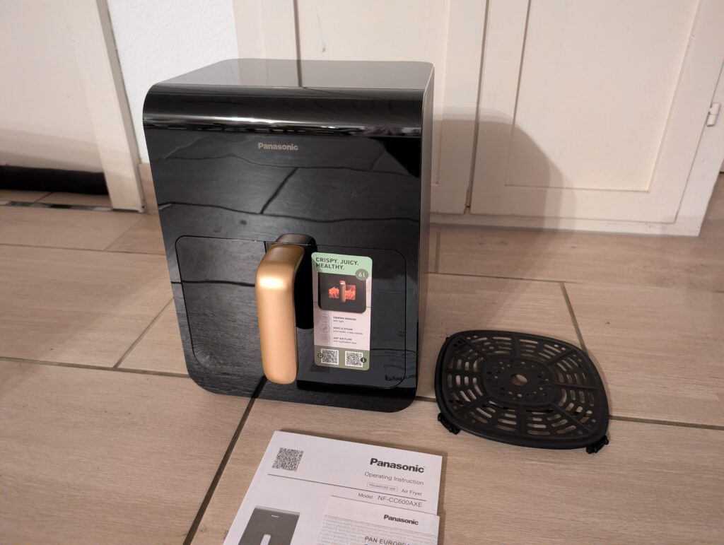 Panasonic NF-CC600AXE Heißluftfritteuse Lieferumfang