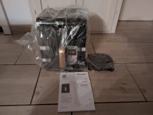 Panasonic NF-CC600AXE Heißluftfritteuse ausgepackt