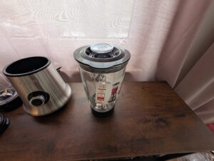 SEVERIN SM 3737 Smoothie Maker Basis und Glaskrug