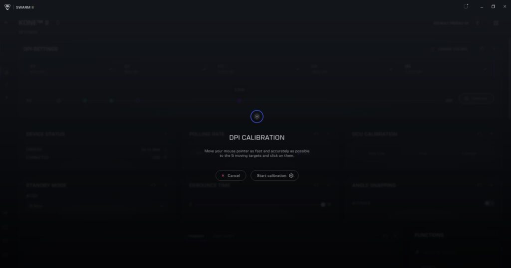 Turtle Beach Kone II Gaming-Maus Software dpi-Kalibrierung