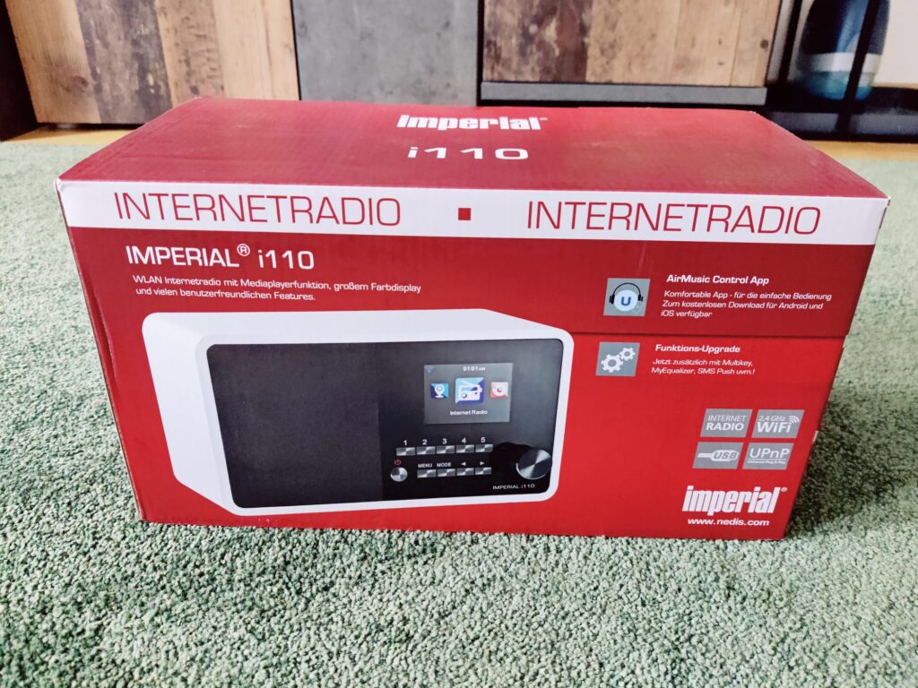 Imperial 22-322-00 i110 Internetradio Verpackung