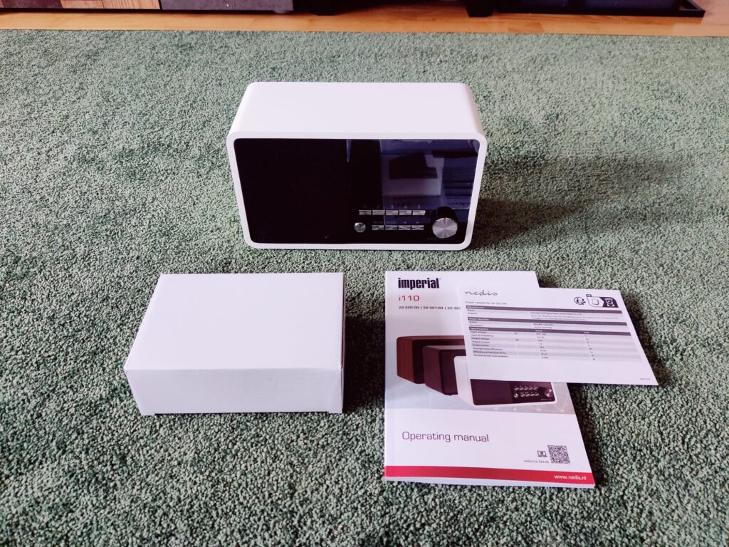Imperial 22-322-00 i110 Internetradio Startbild