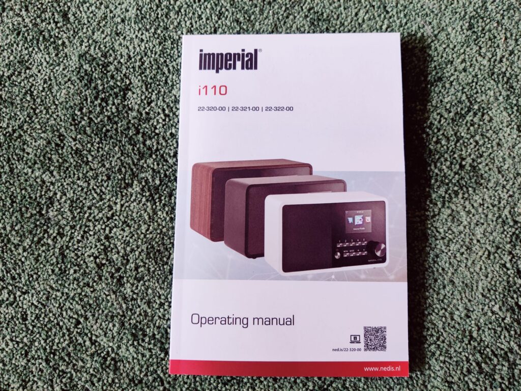 Imperial 22-322-00 i110 Internetradio Bedienungsanleitung