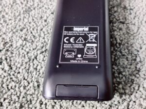 Imperial 22-322-00 i110 Internetradio Fernbedienung Batteriefach