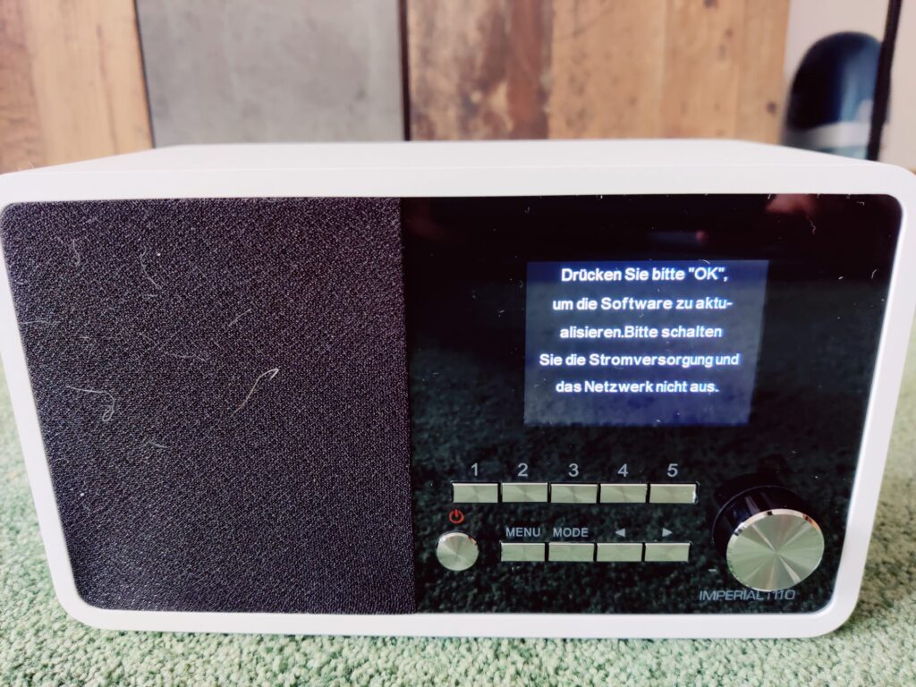 Imperial 22-322-00 i110 Internetradio Software-Update
