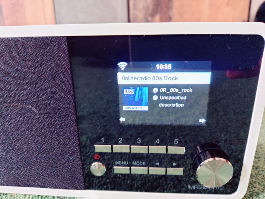 Imperial 22-322-00 i110 Internetradio Senderanzeige